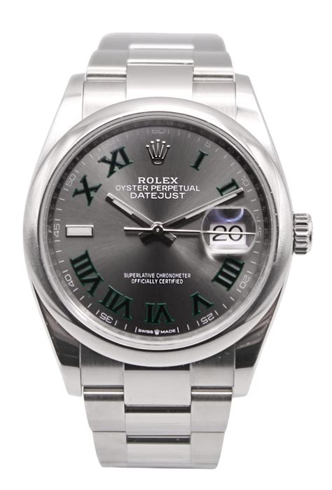 rolex wimbledon datejust 36mm